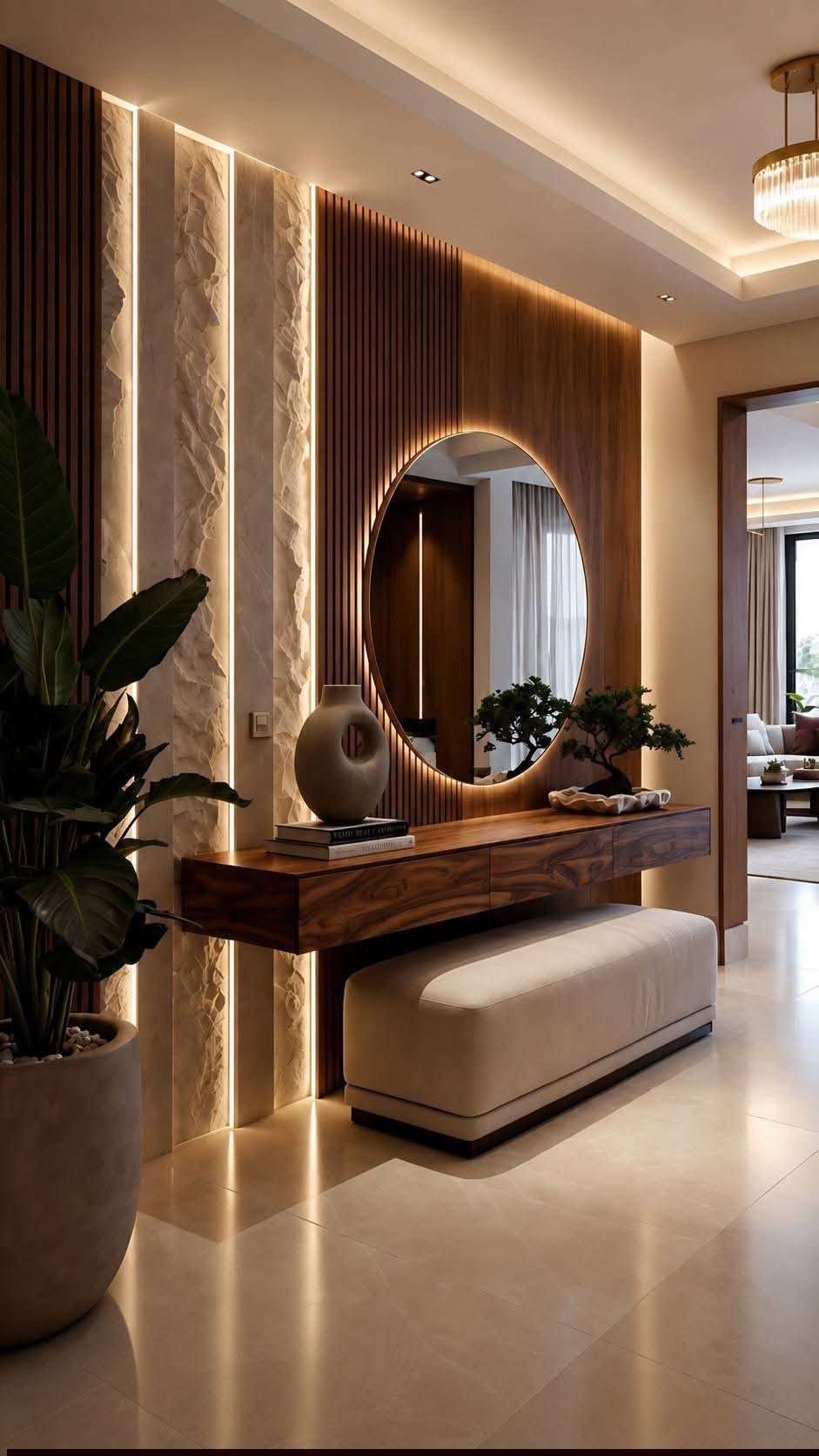 ديكورات مداخل فلل الدمام الخبر القطيف | تصميم مداخل استقبال فخمة وعصريه