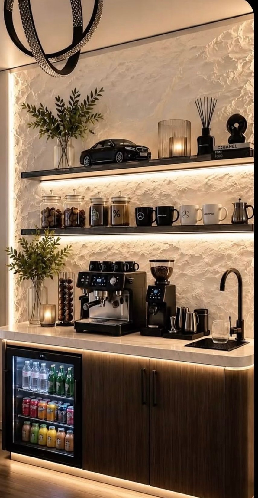 ديكور ركن قهوة في الشرقية 2026 | تصميم زوايا قهوة عصرية للمنازل والفلل